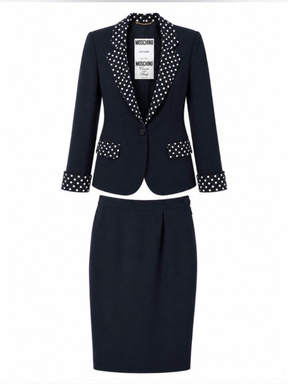 RARE Moschino Couture Suit